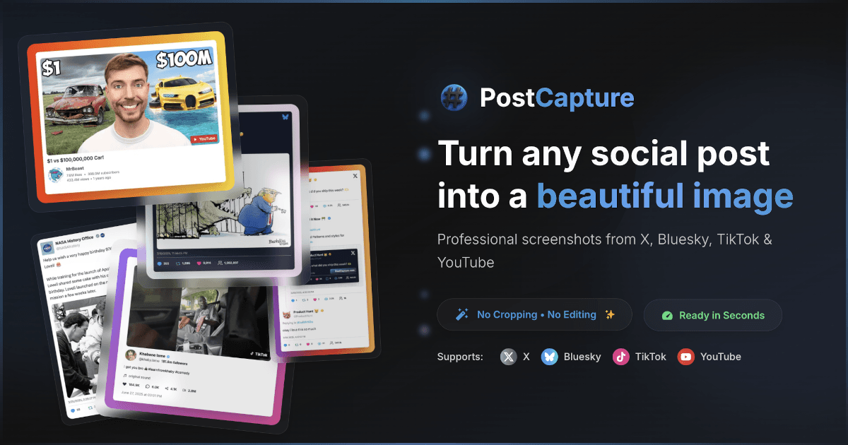 PostCapture.com preview
