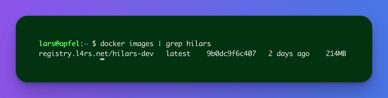 Docker Image Size